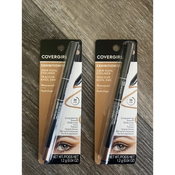 COVERGIRL Other - 2 Covergirl Exhibitionist 24 HR Kohl Eyeliner Waterproof # 400 GOLD METALLIC